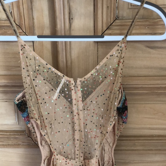 FREE PEOPLE BEADED Butterfly Dress - Picture 8 of 11